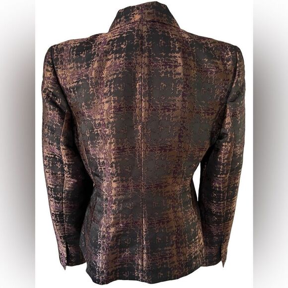 Body by Victoria metallic double breasted fitted blazer - Picture 3 of 7